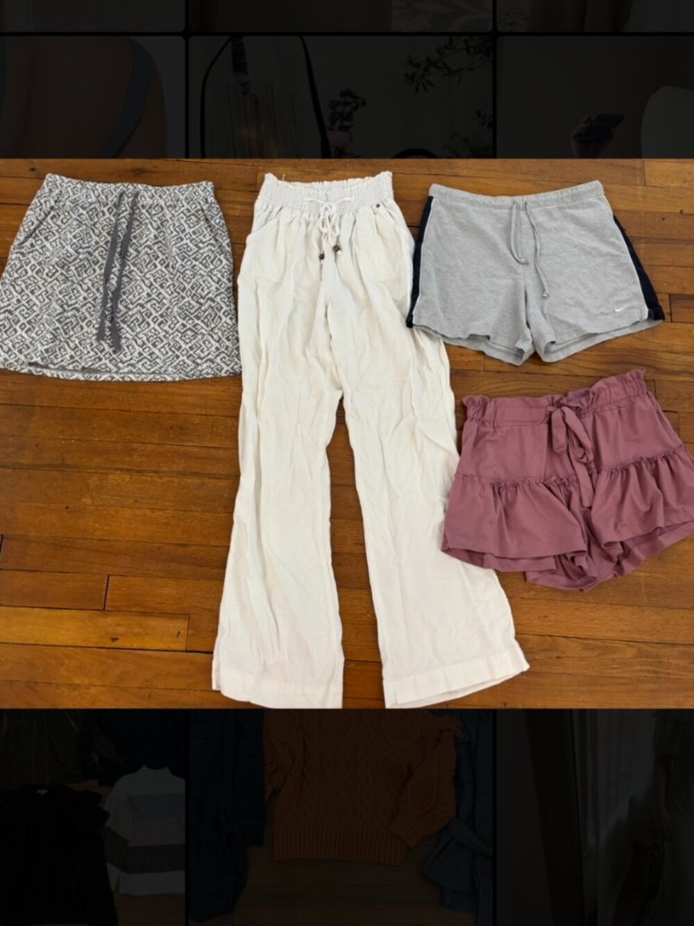 Bundle of 4 Pair of Women's Summer Pants
